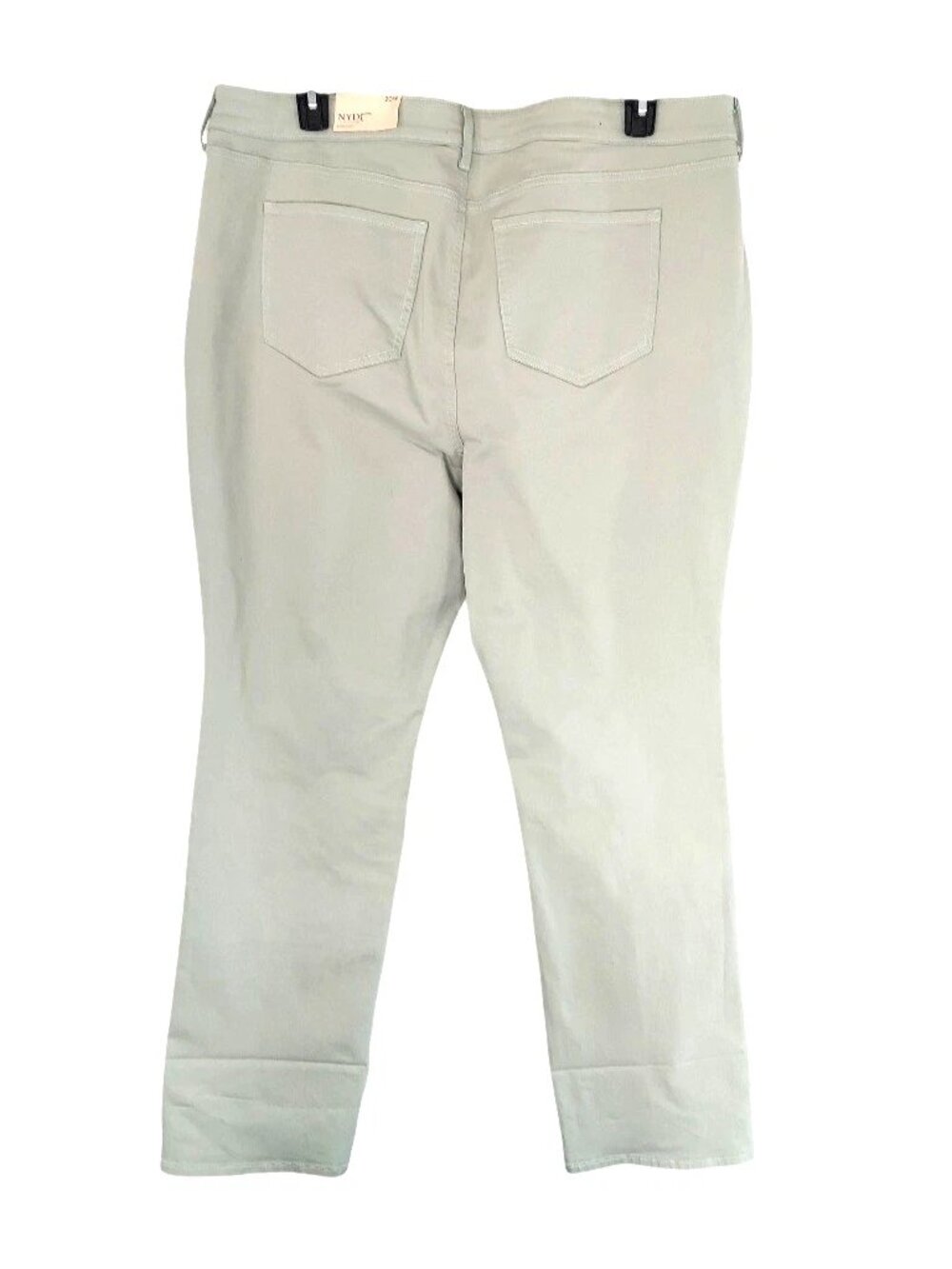 NYDJ Womens Jeans Size 18W Tomatillo Green Marilyn Straight Cuff New - Picture 4 of 8